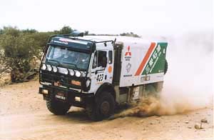 Camion 423  l'attaque