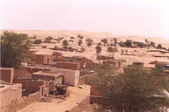 Chinguetti et les dunes