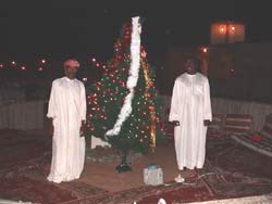 Sapin de Nol en pays arabe