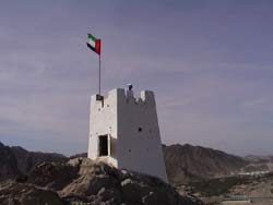 Tour de guet  l'entre de la valle d'Hatta